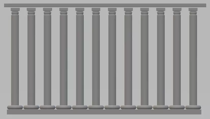 Colonnade 3D print model_1
