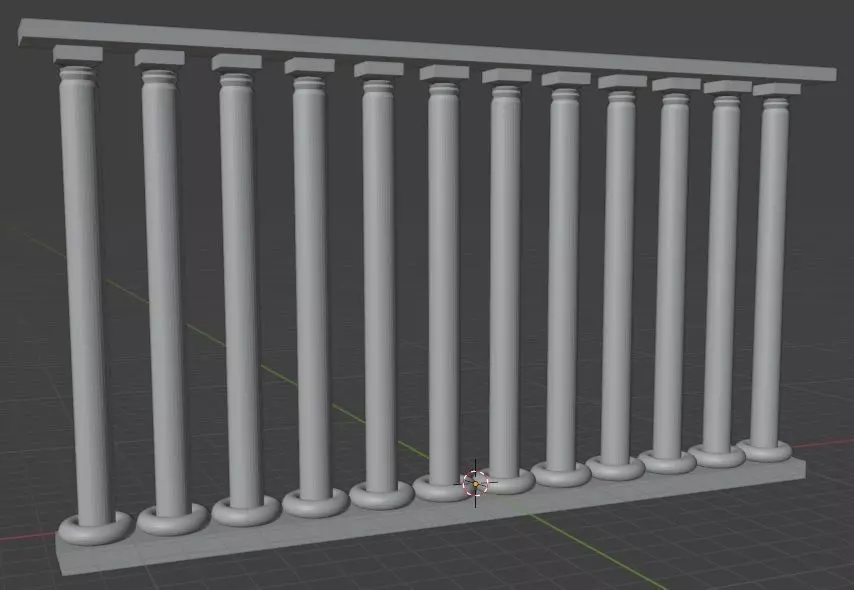 Colonnade 3D print model_0