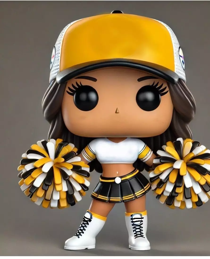 FUNKO POP CHEERLEADER 3D print model