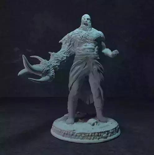 Super Tyrant Residual Evil 2 Remake 3D Model