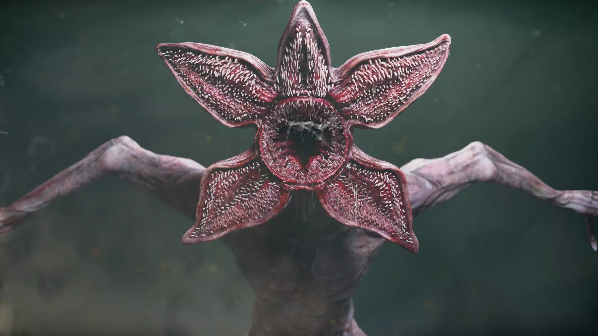Demogorgon-Game and Movie Ready-Fully Rigged Low-poly 3D model_9