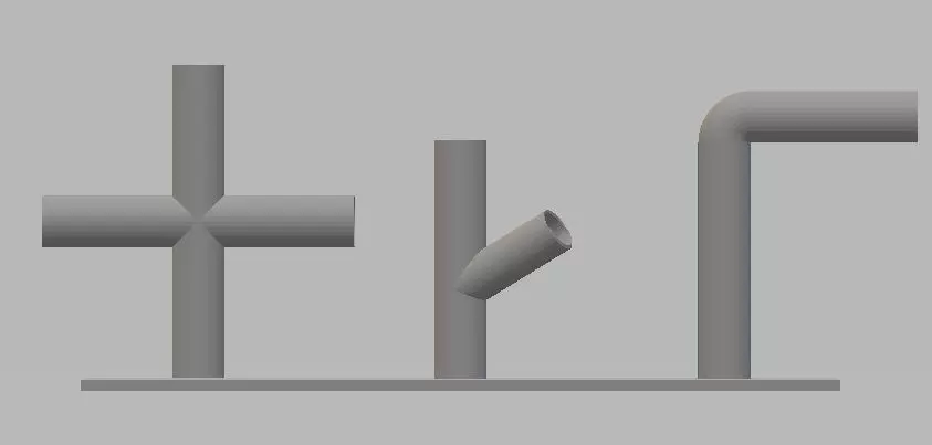 Pipe models for engineering printing 3D print model_2