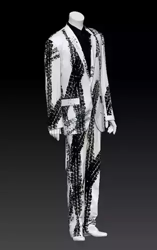 David Bowie Tire Suit costume