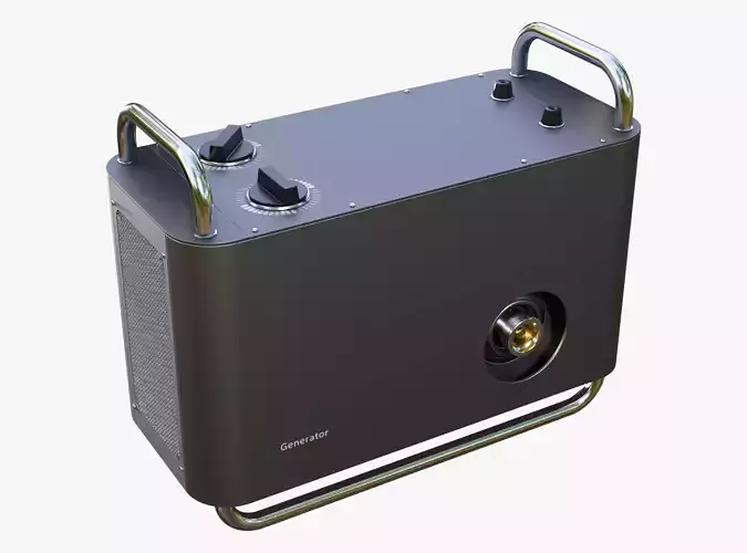 Compact Power Generator M1 3D model