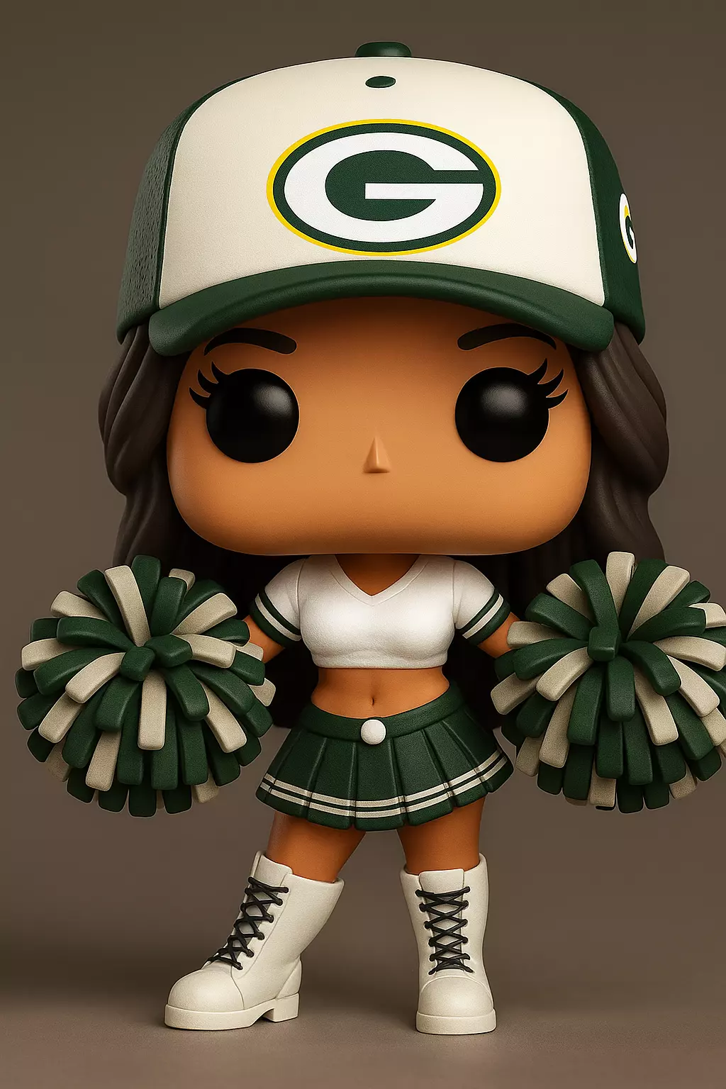 FUNKO POP CHEERLEADER Green Bay Packers 3D print model