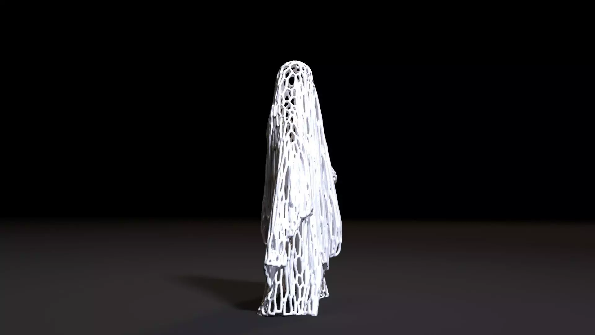 Ghost halloween 2 3D print model_6