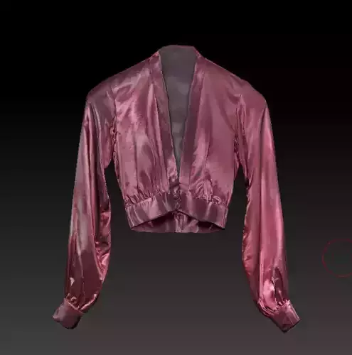 David Bowie purple shirt costume 