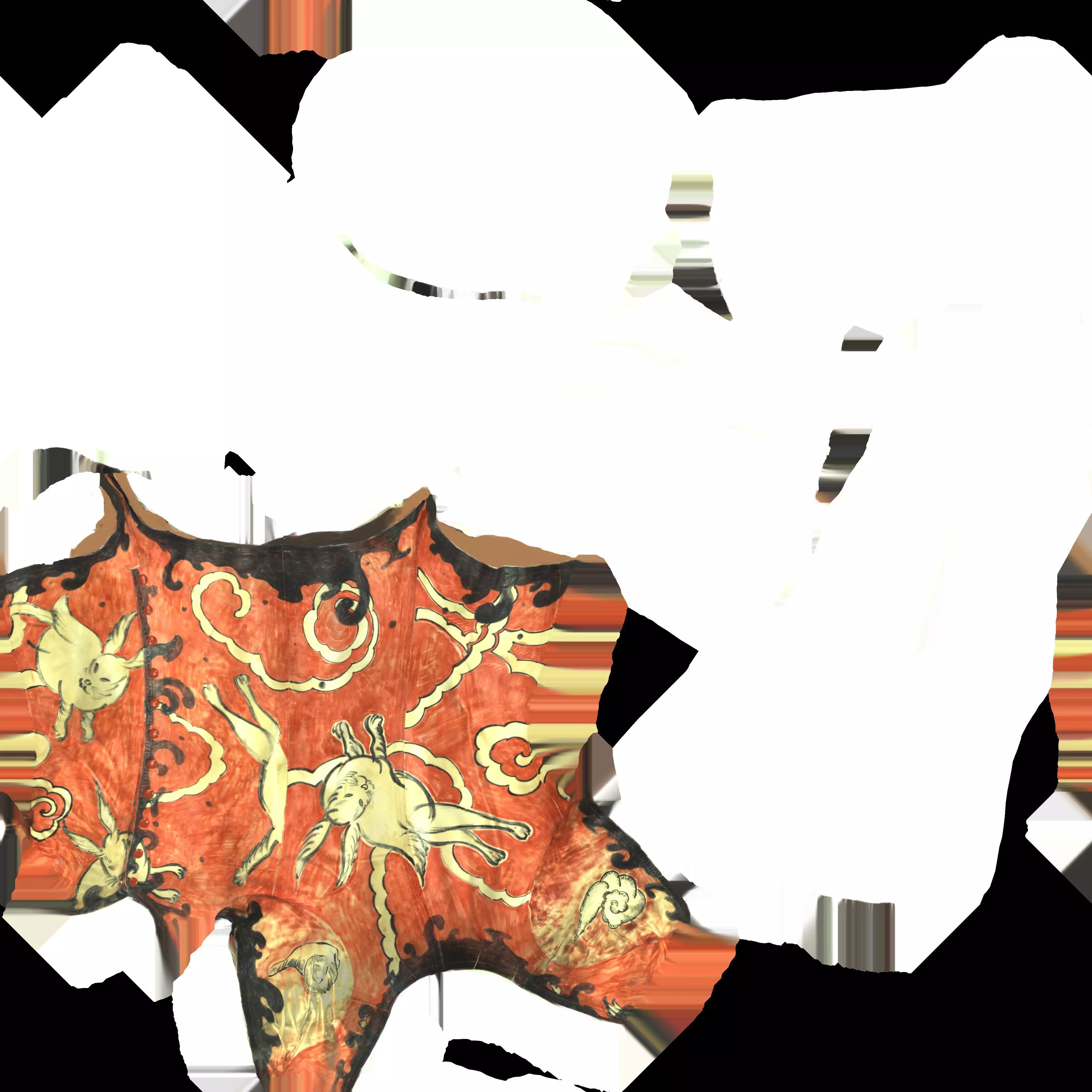 David Bowie animal jumpsuit costume 3D model_5