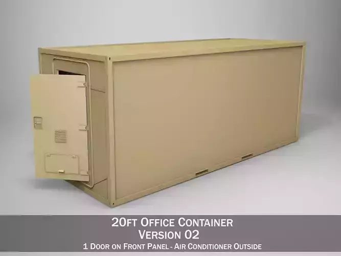 20ft Office Container Version 2