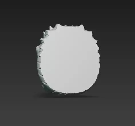 Realistic Crocodile Alligator Head Wall Mount 3D print model_26