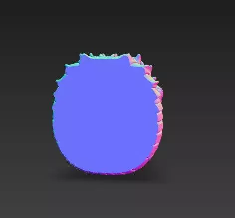 Realistic Crocodile Alligator Head Wall Mount 3D print model_9