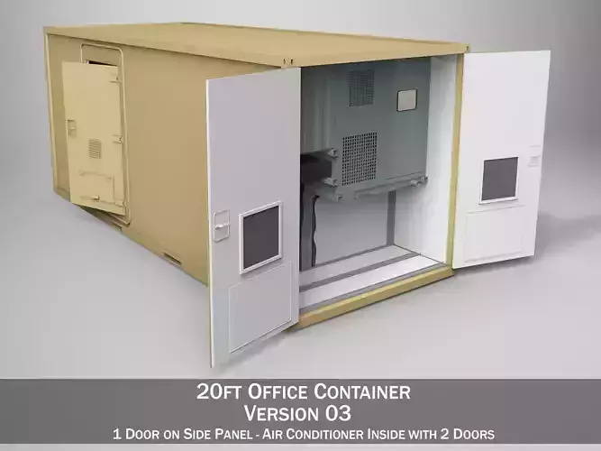 20ft Office Container Version 3