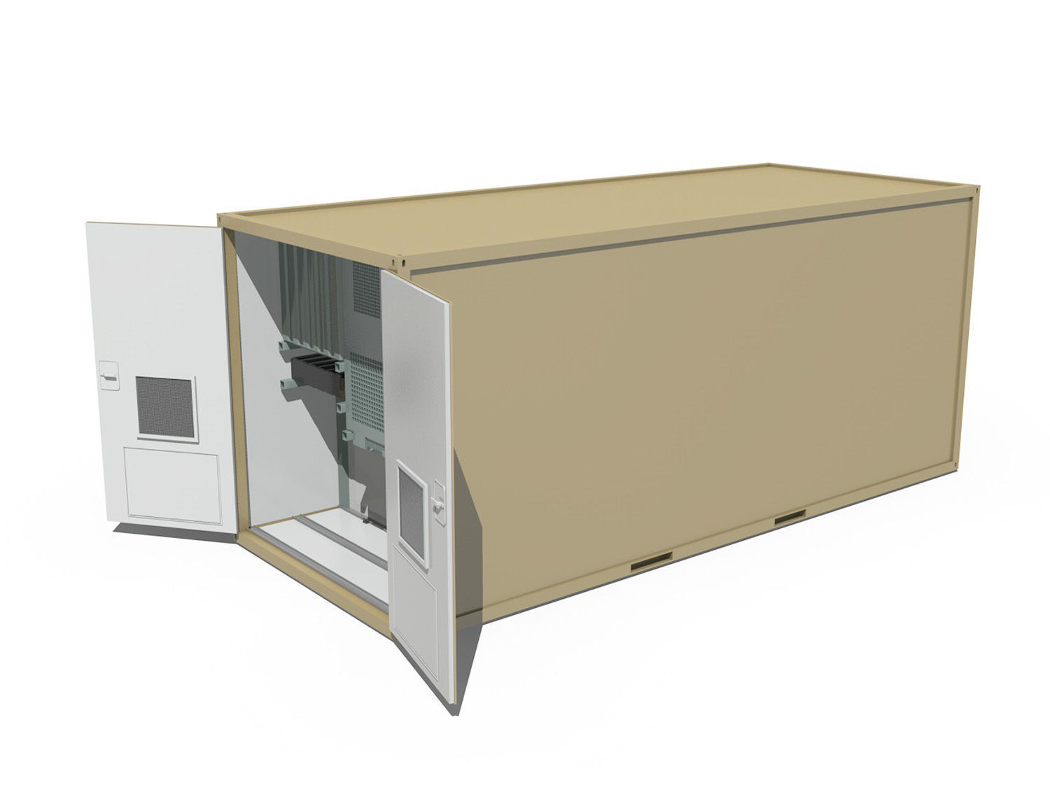 20ft Office Container Version 3 3D model_4