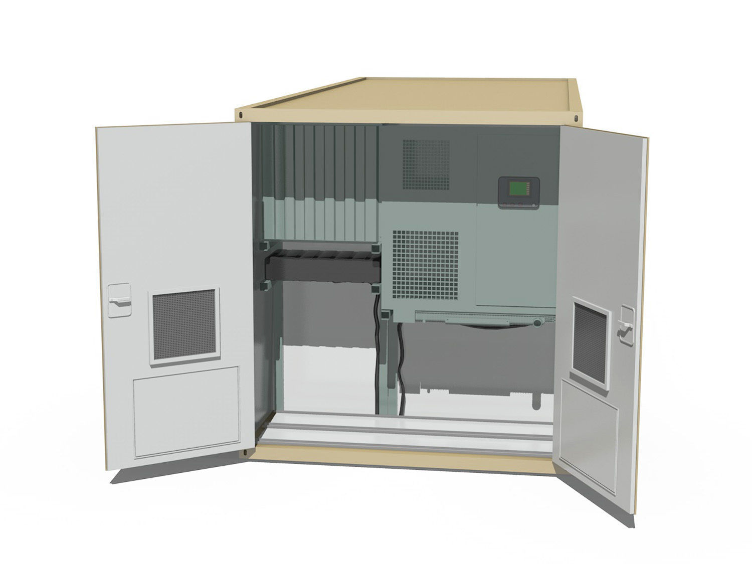 20ft Office Container Version 3 3D model_3
