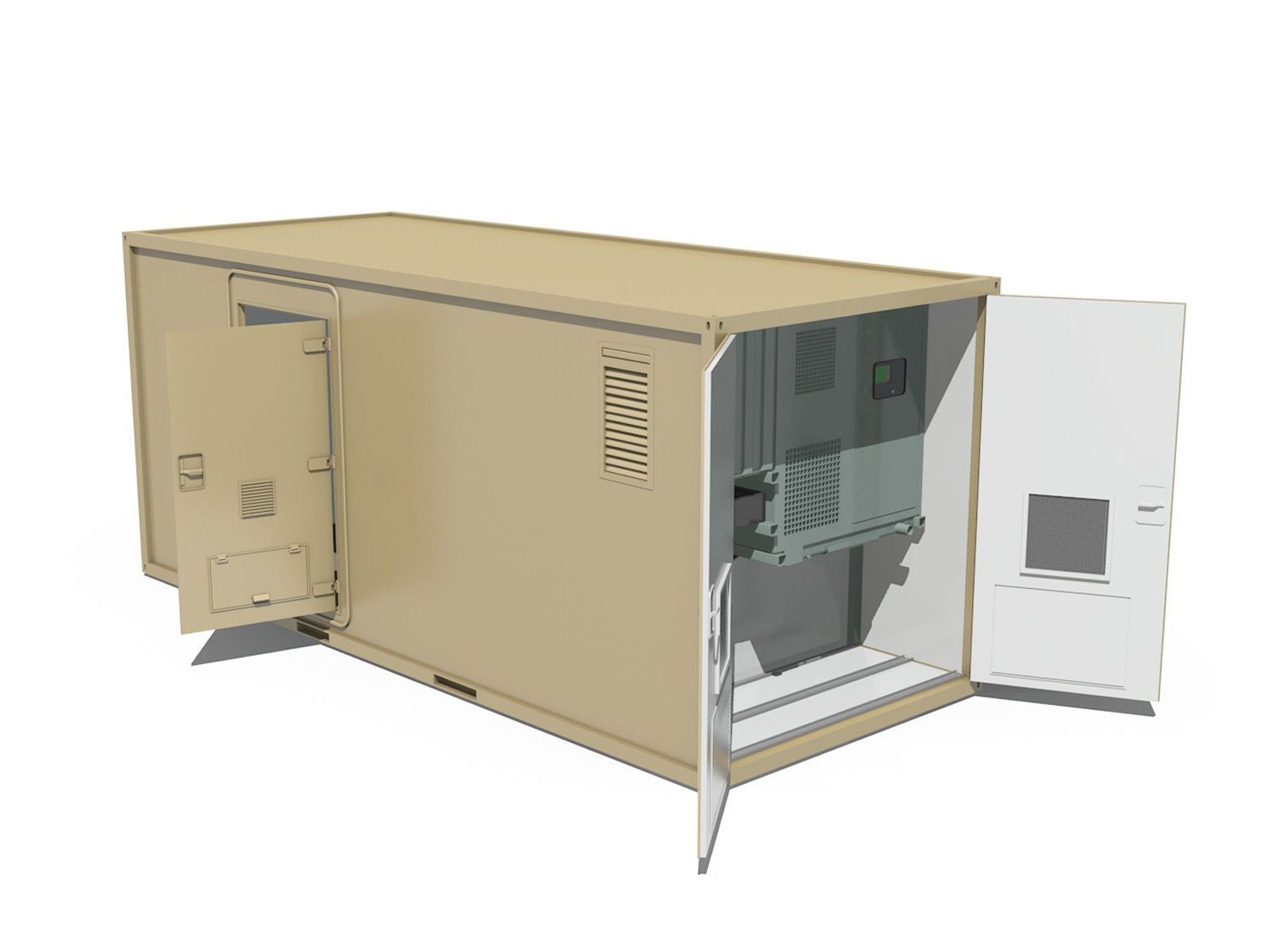 20ft Office Container Version 3 3D model_2