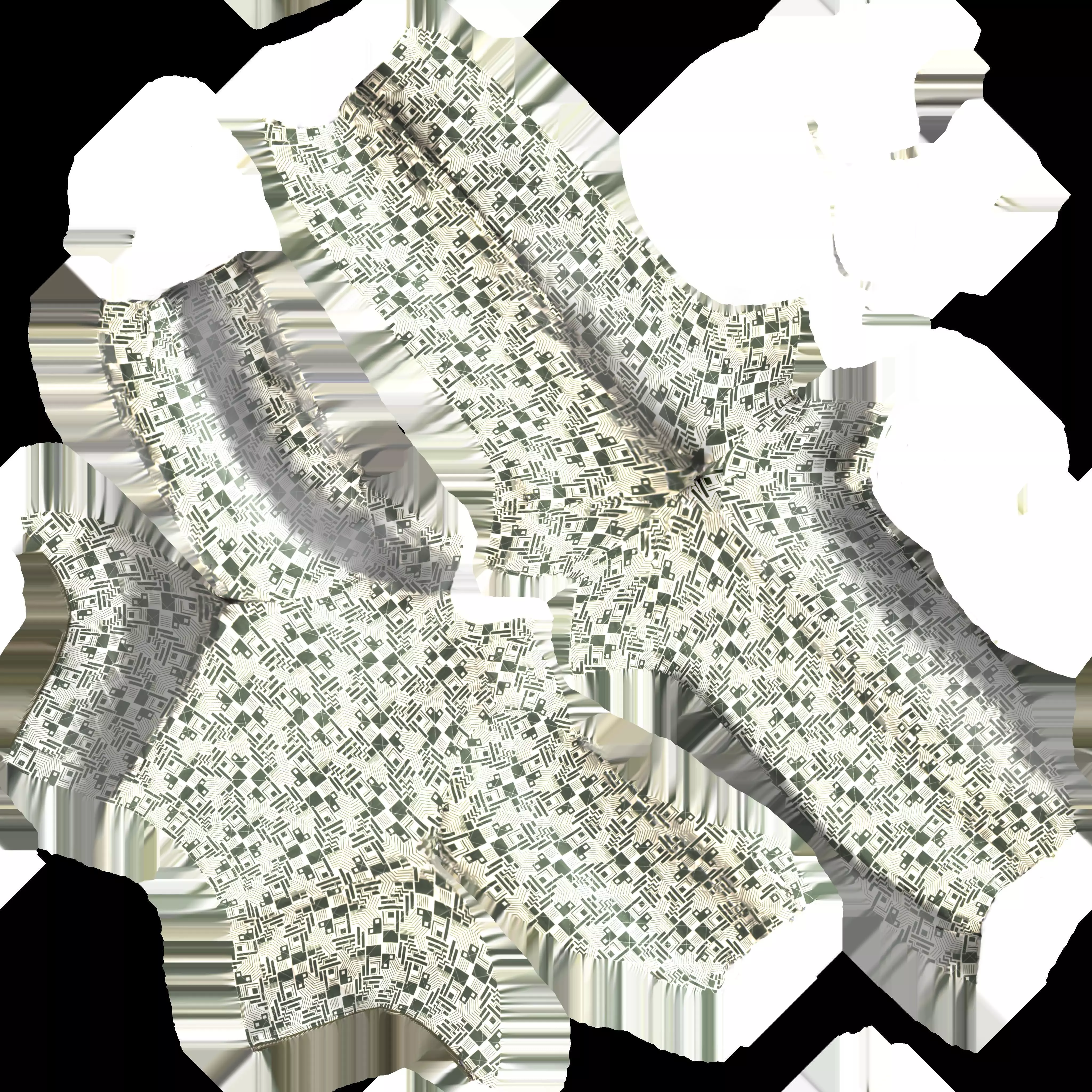 David Bowie electronic suit costume 3D model_5