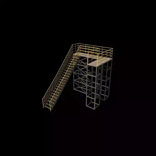 Industrial stair 02