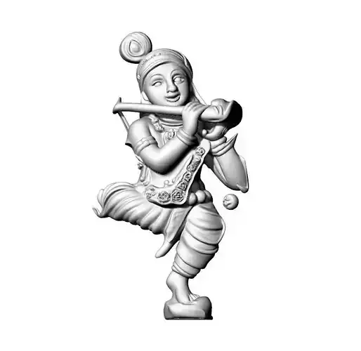 KRISHNA JI HANDMADE MURTI  3D print model