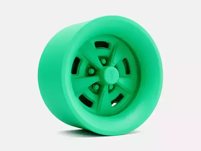 15x8 Pontiac Rallye II Wheel and Brake 3D print model 2