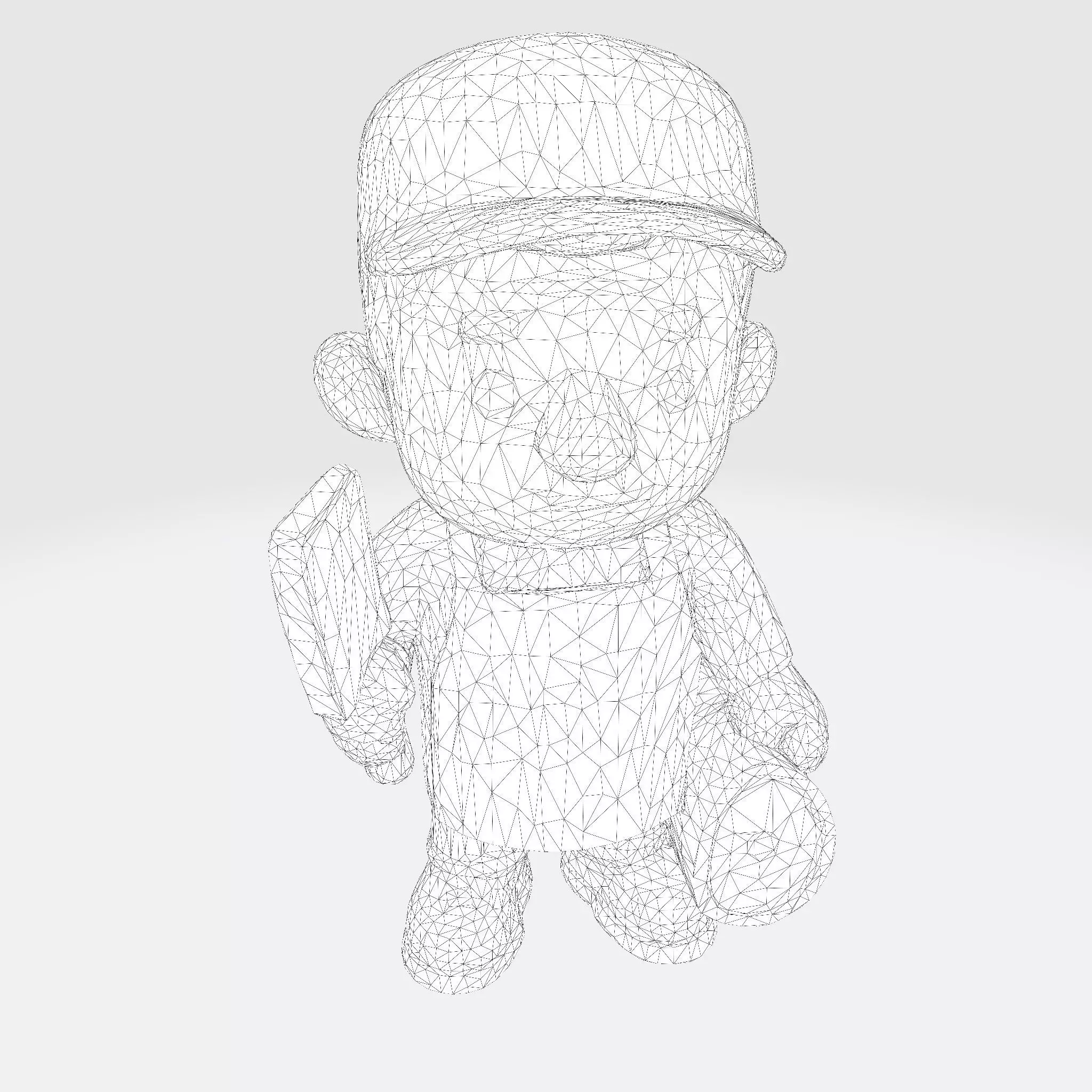 Cute Butcher 3D Model for 3D Printing  3D print model_2