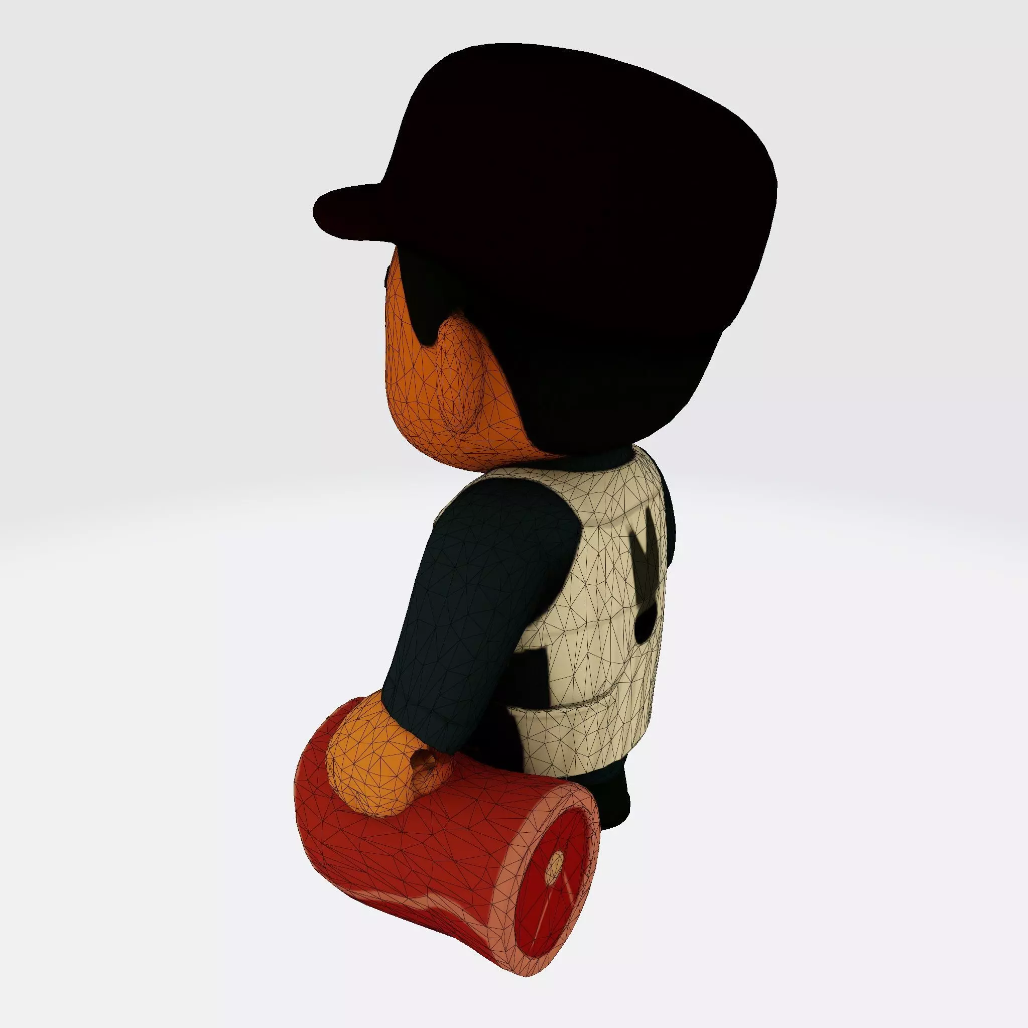 Cute Butcher 3D Model for 3D Printing  3D print model_17