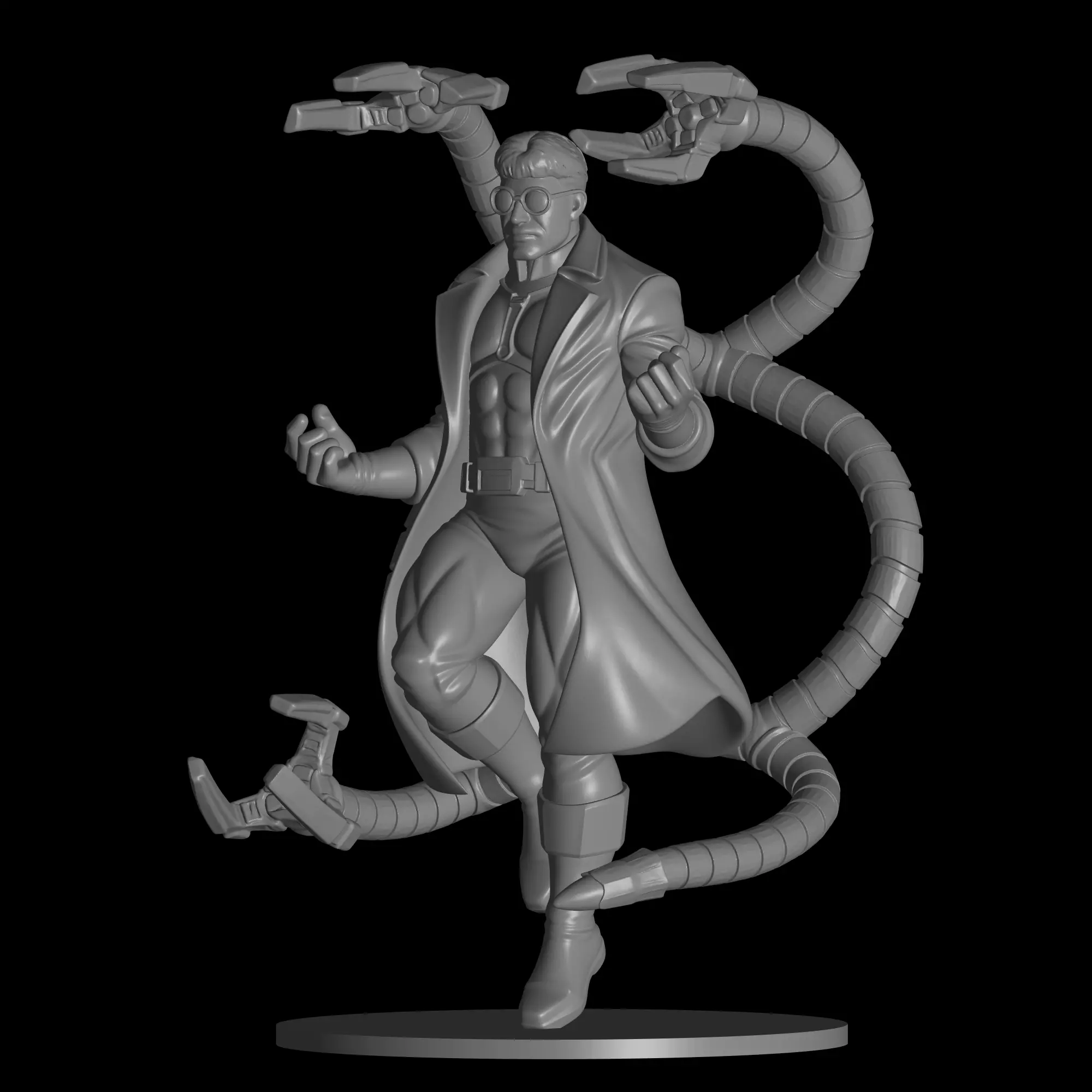 spiderman doctor octopus design 3D print model