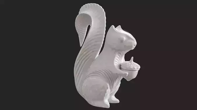 Ceramic Squirrel