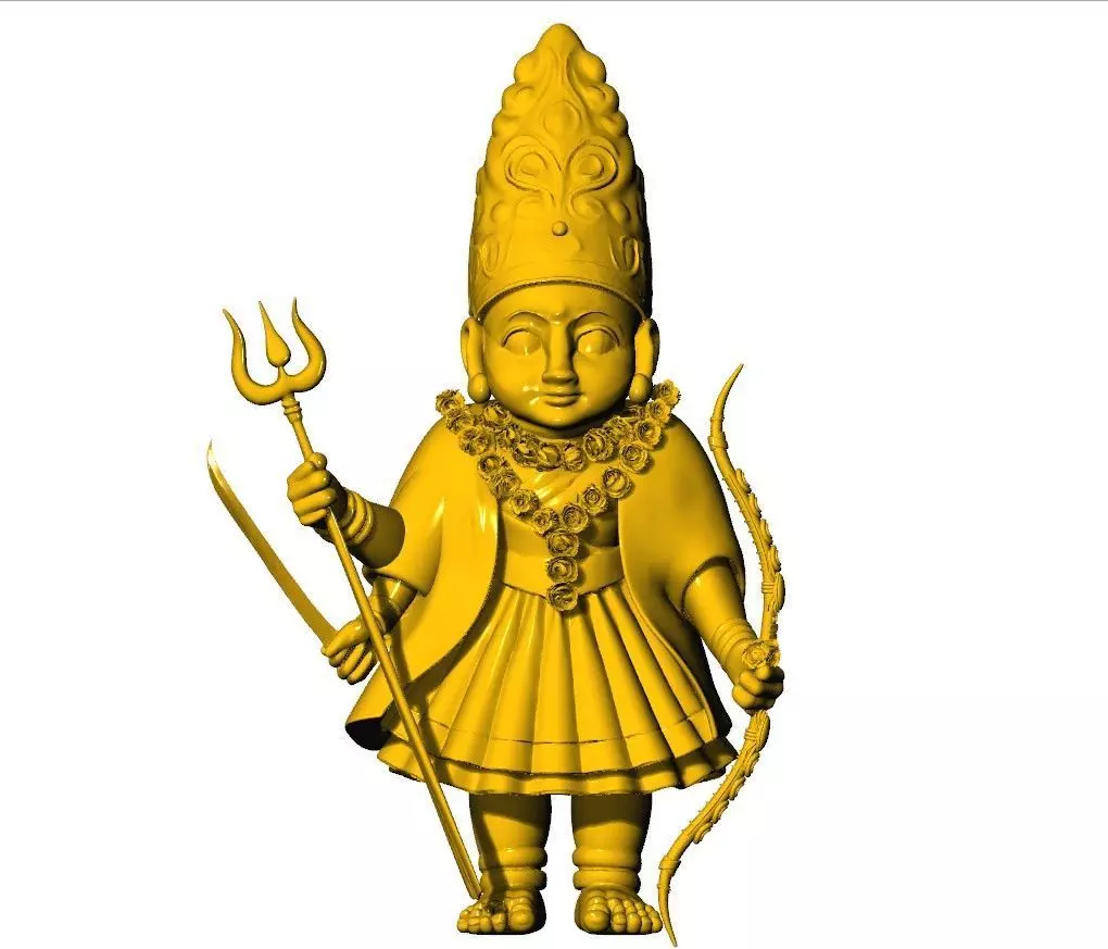 BAL JAGDAMBA MAA 3D print model