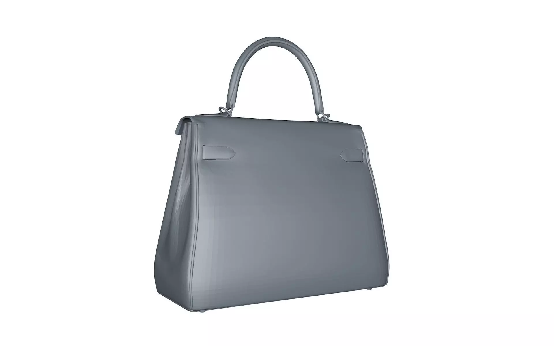 Handbag Kelly 2 3D print model_8