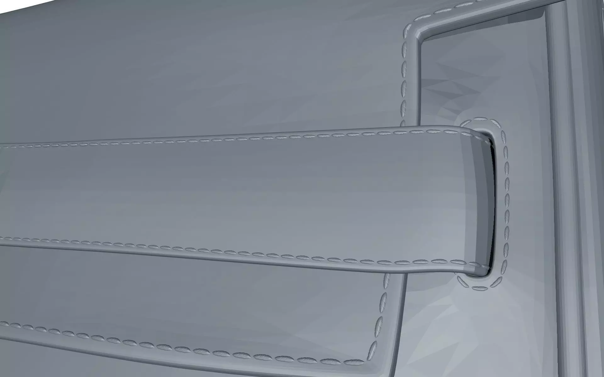 Handbag Kelly 2 3D print model_12