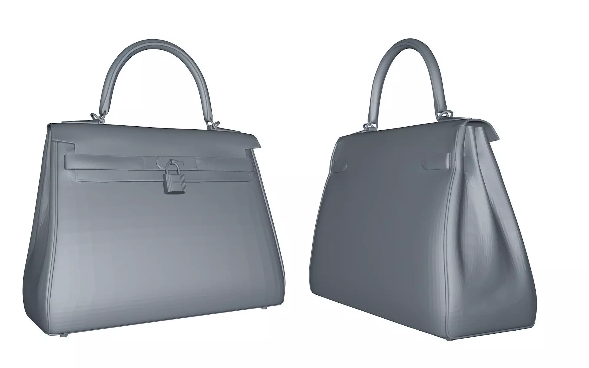 Handbag Kelly 2 3D print model_0