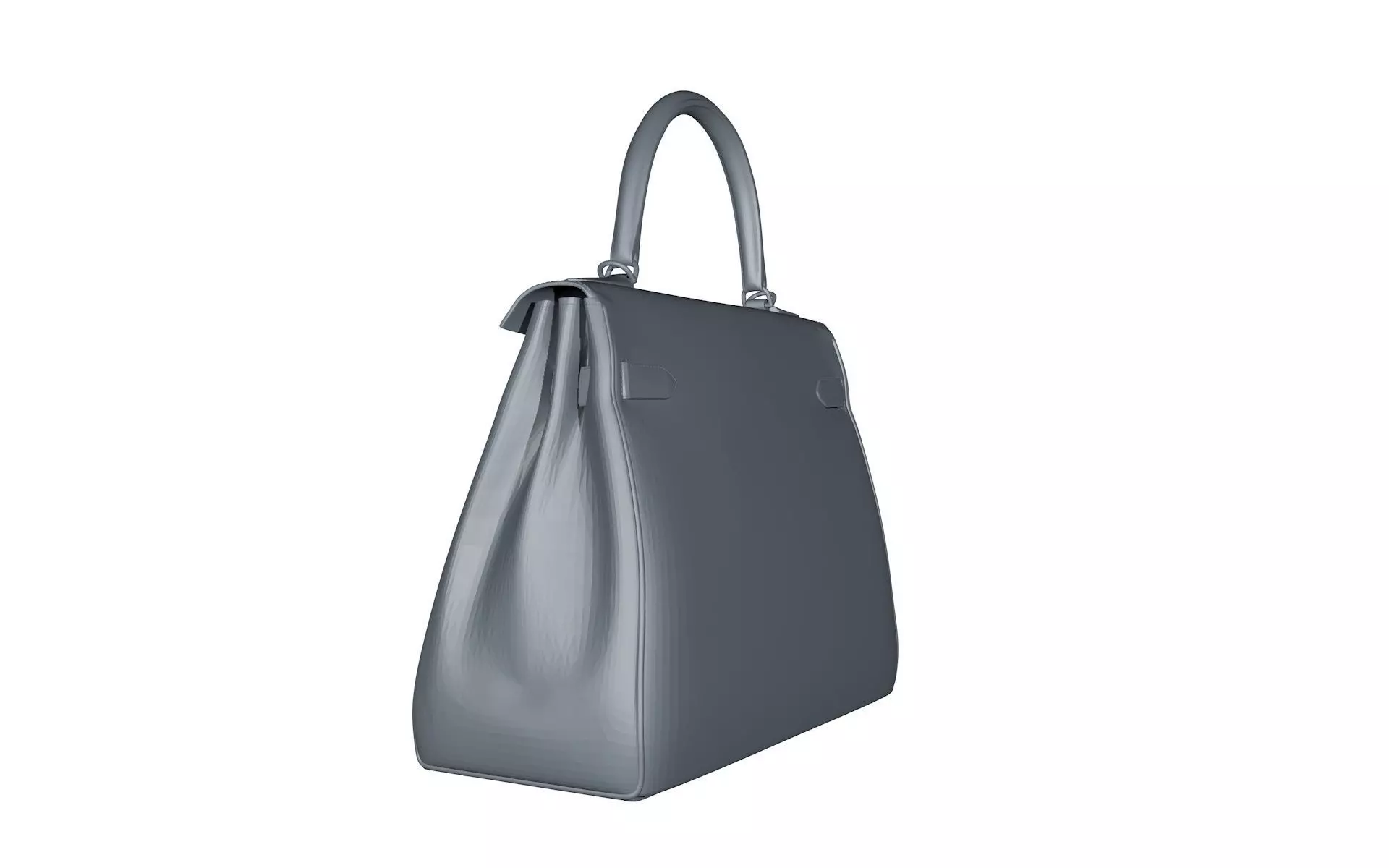 Handbag Kelly 2 3D print model_9