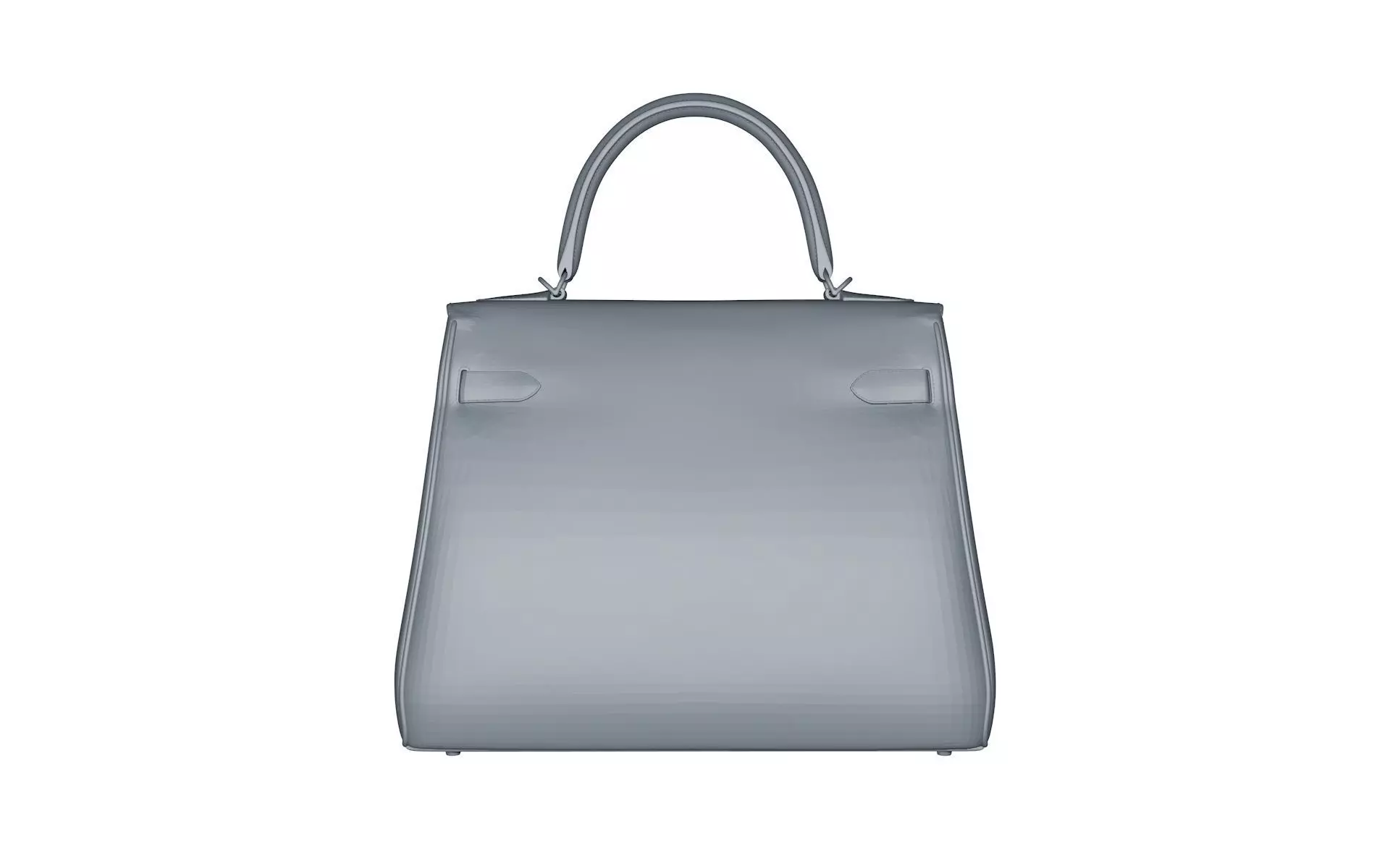 Handbag Kelly 2 3D print model_7