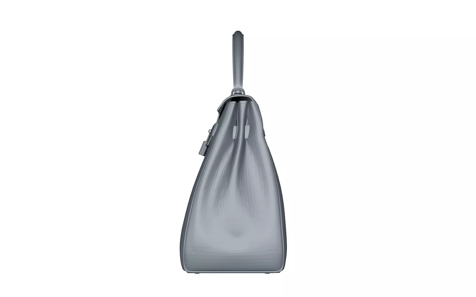 Handbag Kelly 2 3D print model_10