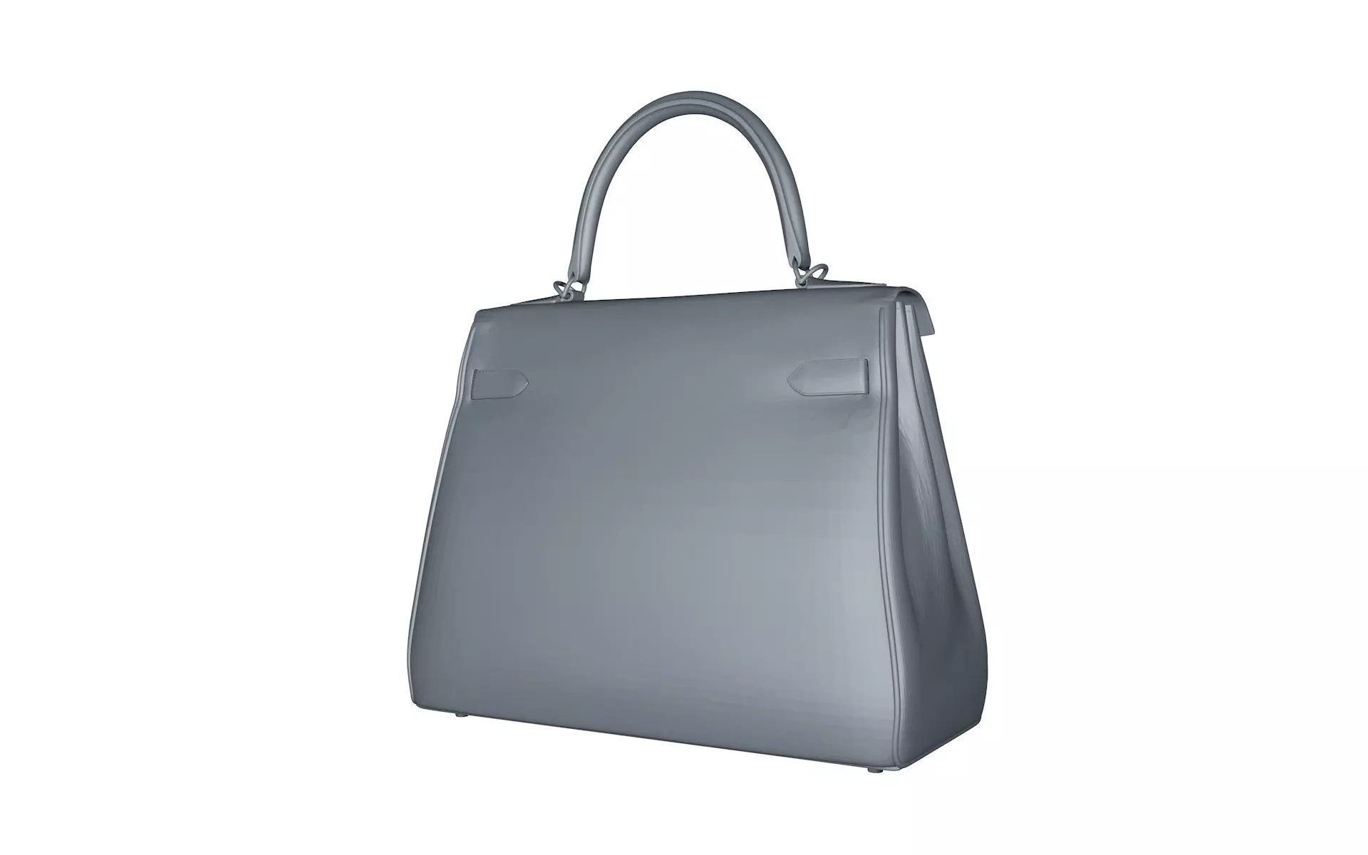 Handbag Kelly 2 3D print model_6