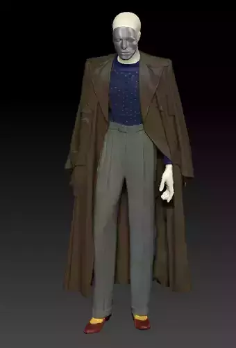 David Bowie coat and suit costume