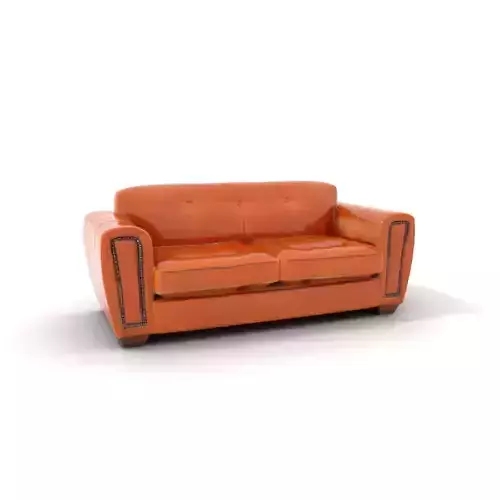 Vintage Leather Sofa model pack