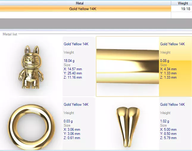 labubu pendant 3D print model_30