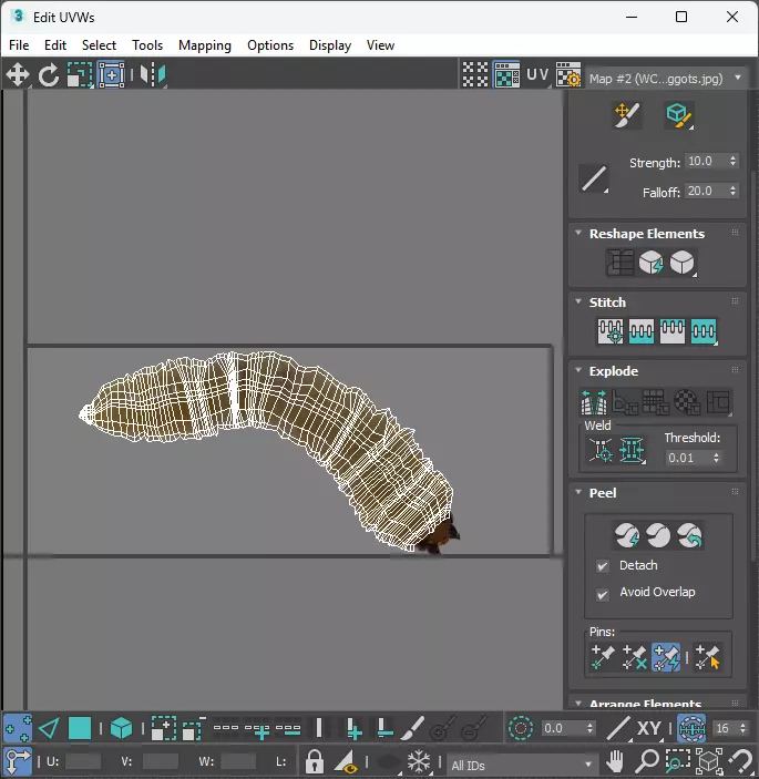 Maggot 3D model_25
