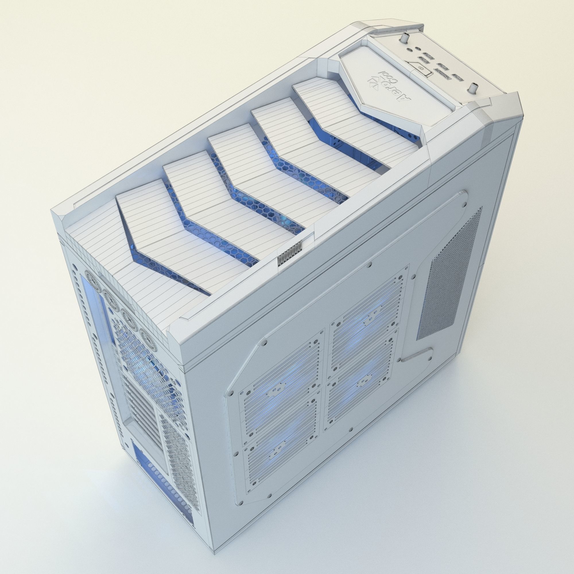Aerocool XPREDATOR 3D model_14