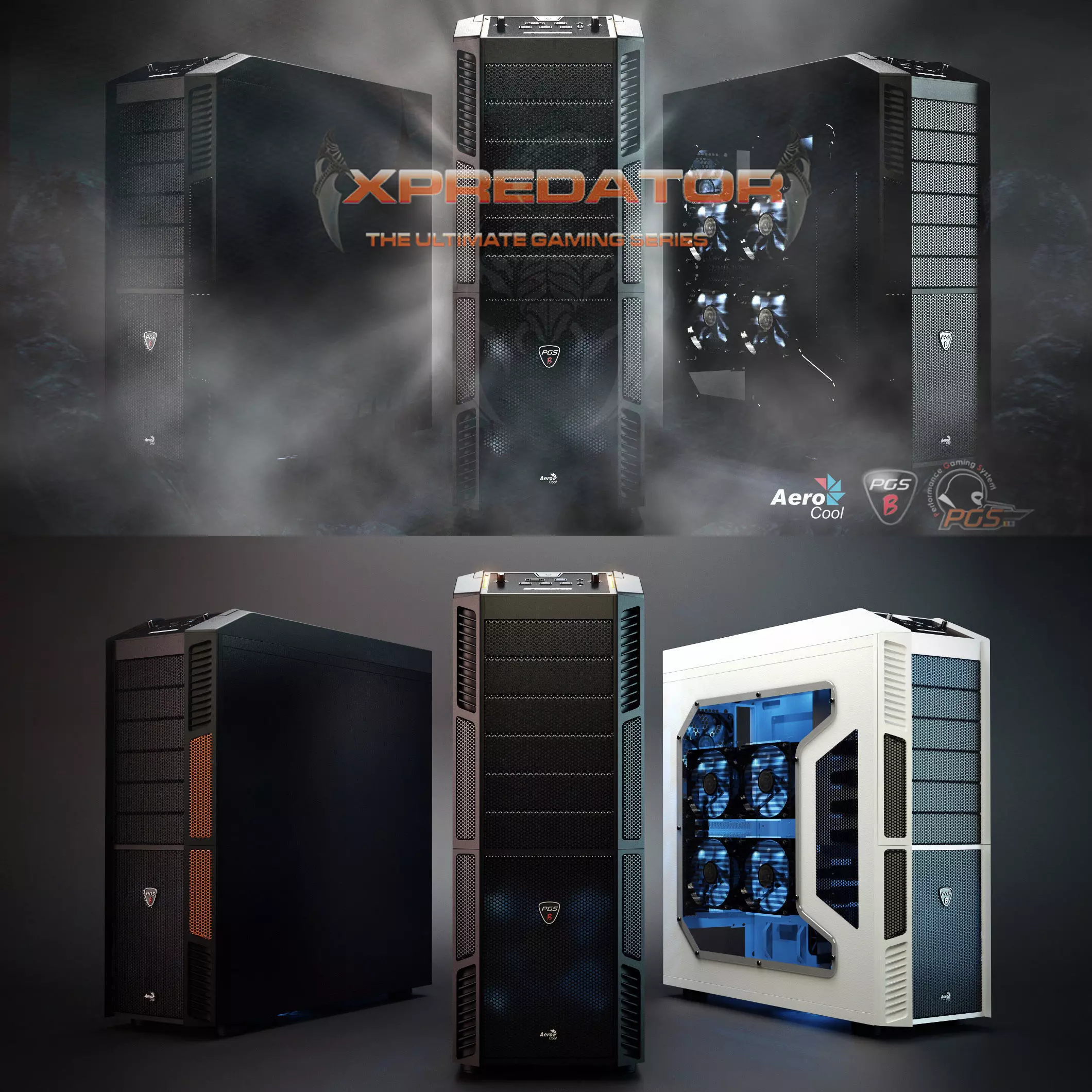 Aerocool XPREDATOR 3D model_0