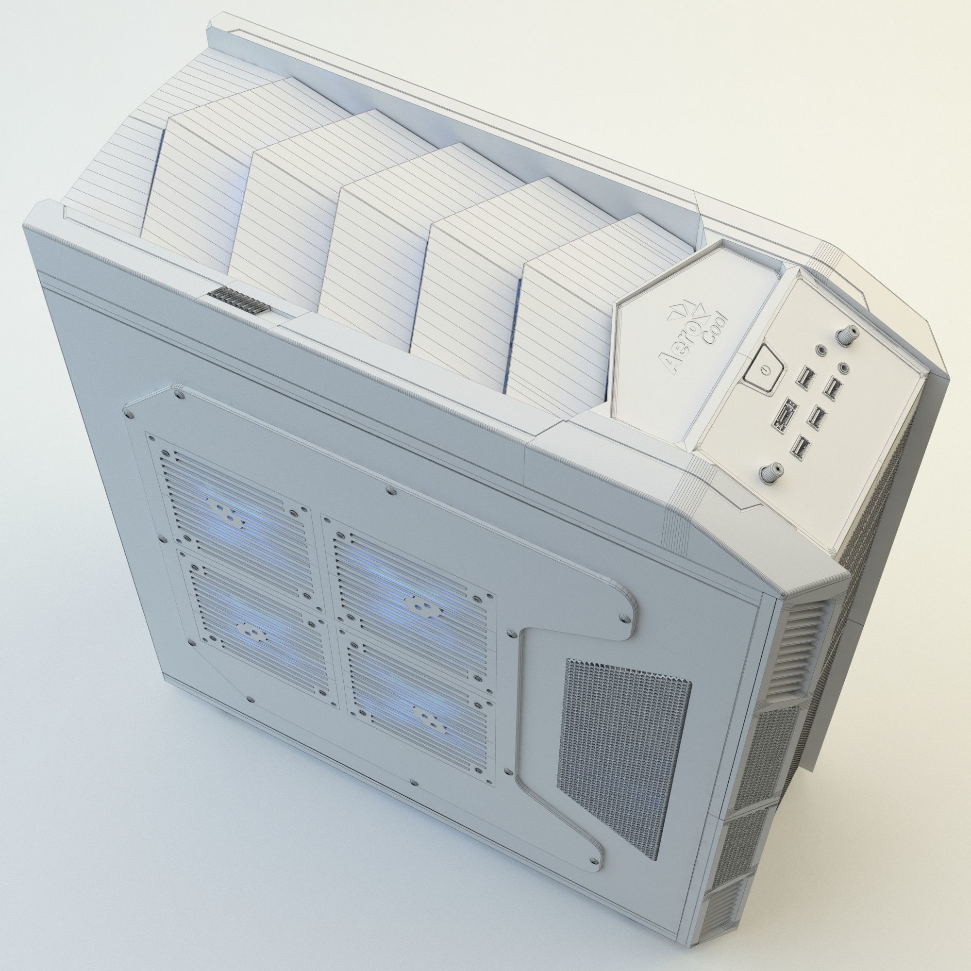 Aerocool XPREDATOR 3D model_13