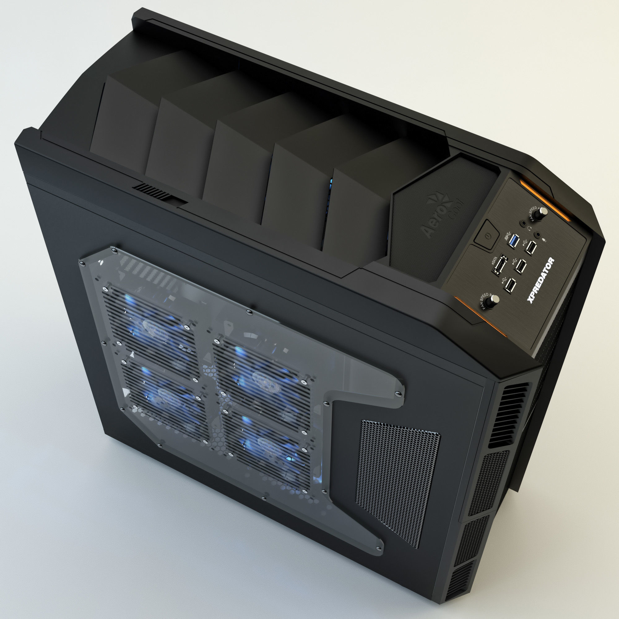 Aerocool XPREDATOR 3D model_3