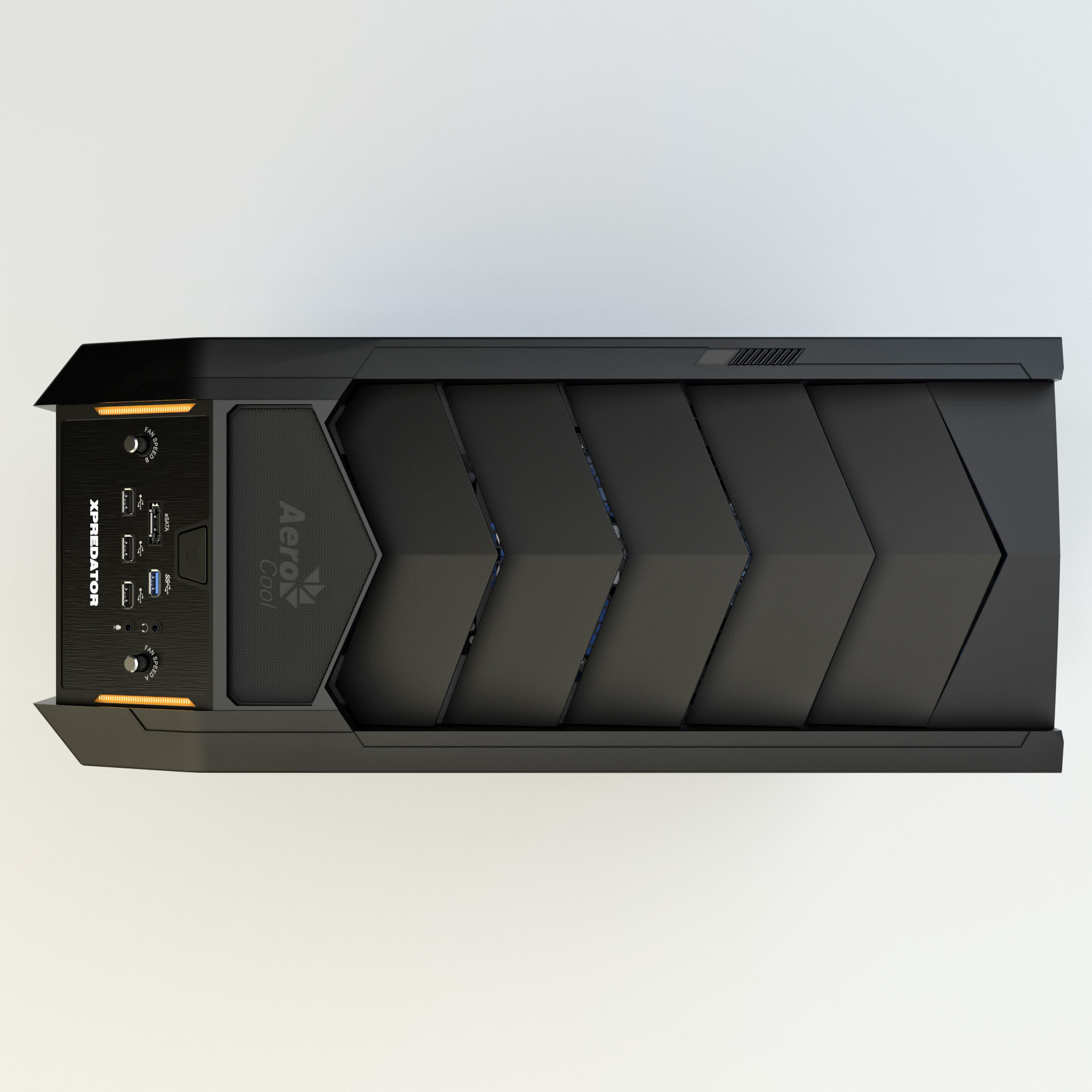 Aerocool XPREDATOR 3D model_5