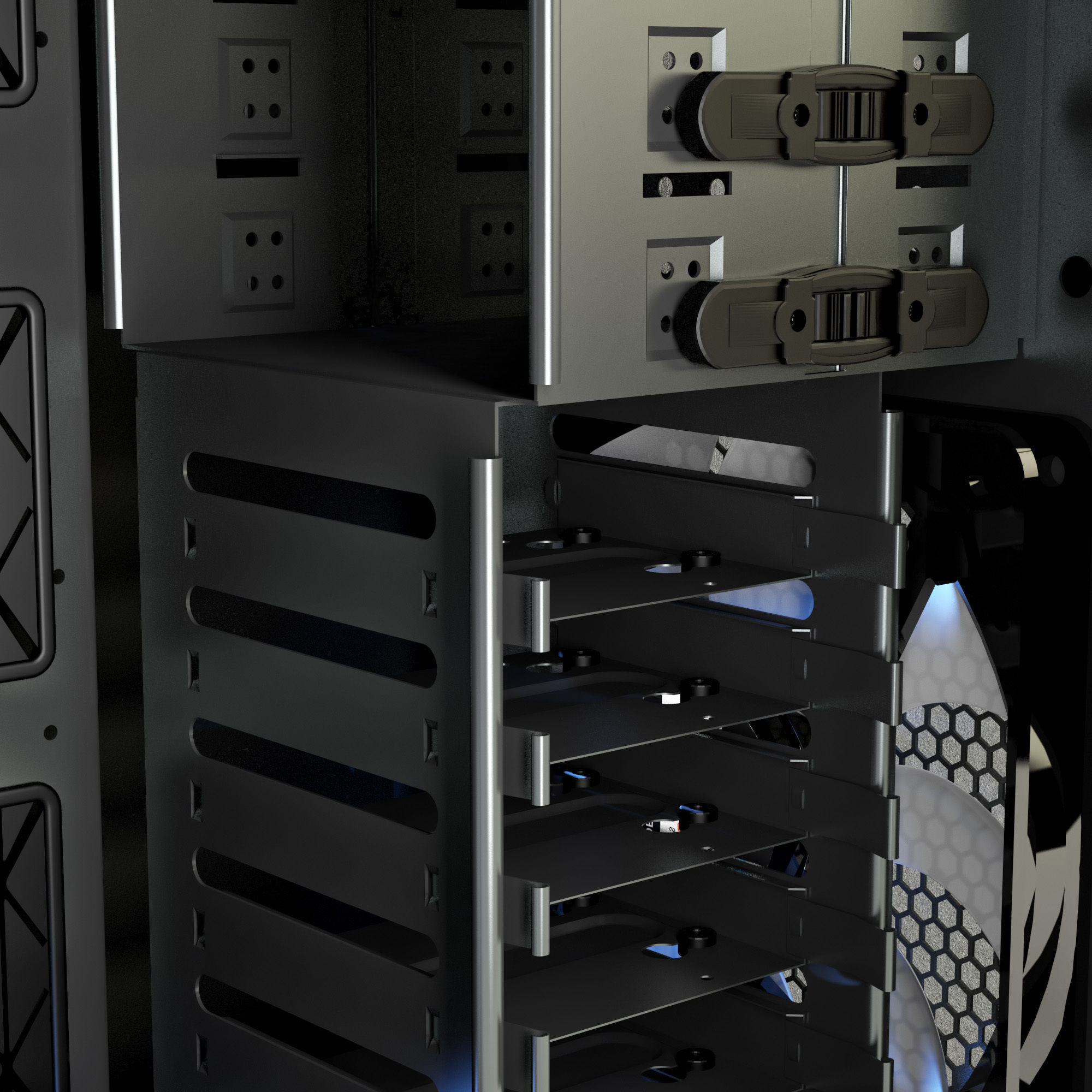 Aerocool XPREDATOR 3D model_11