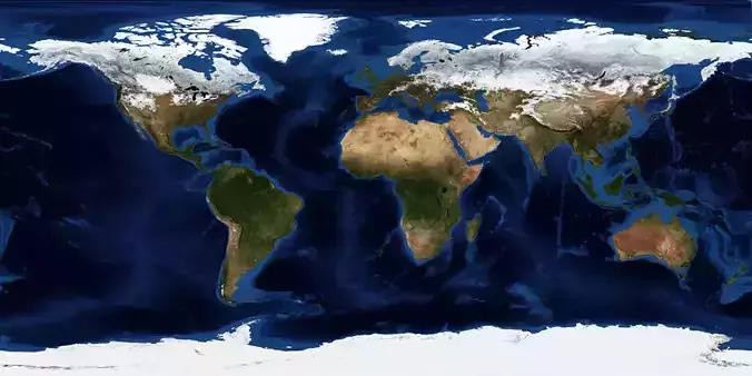 earth with animation