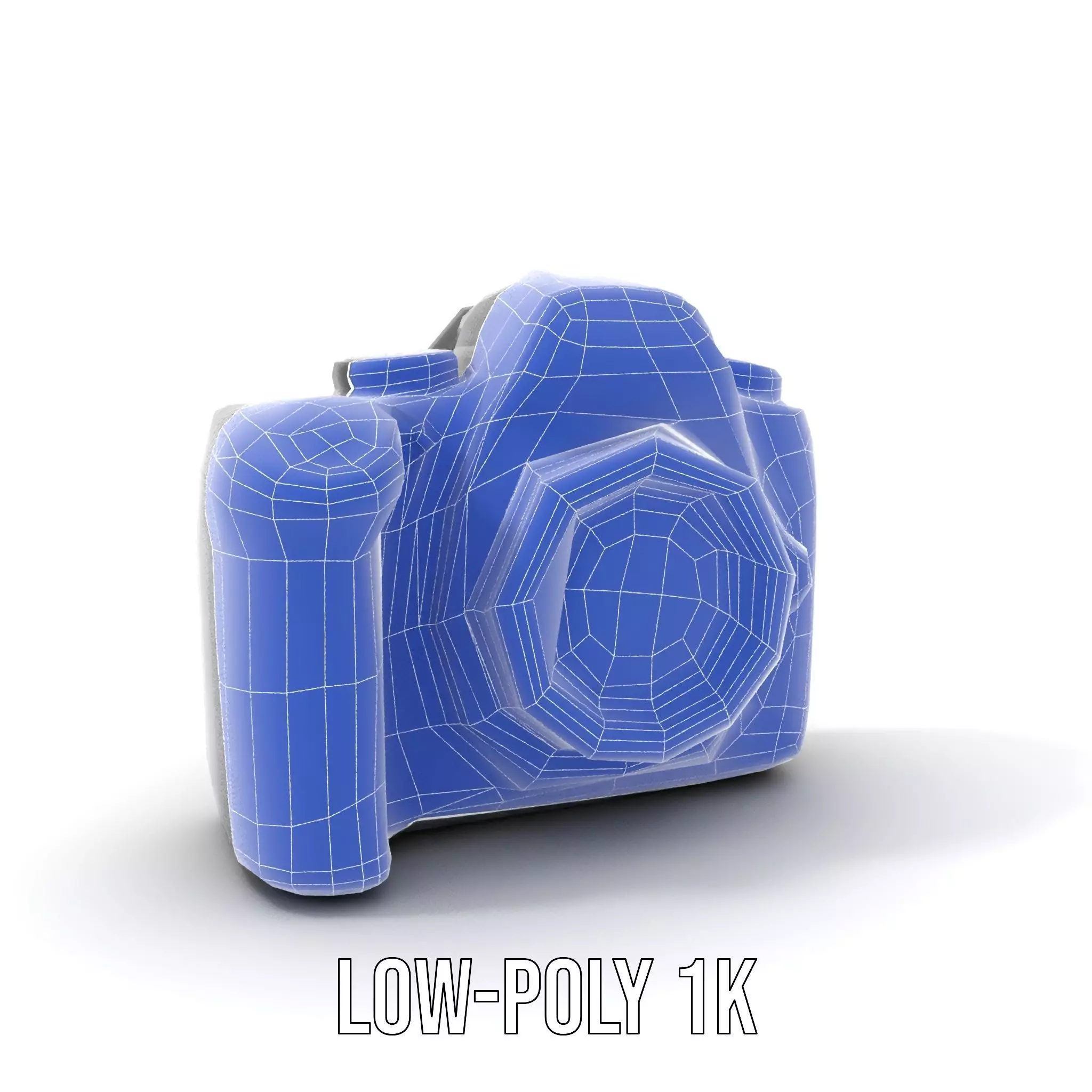 Professional Camera Black model pack Low-poly 3D model_17