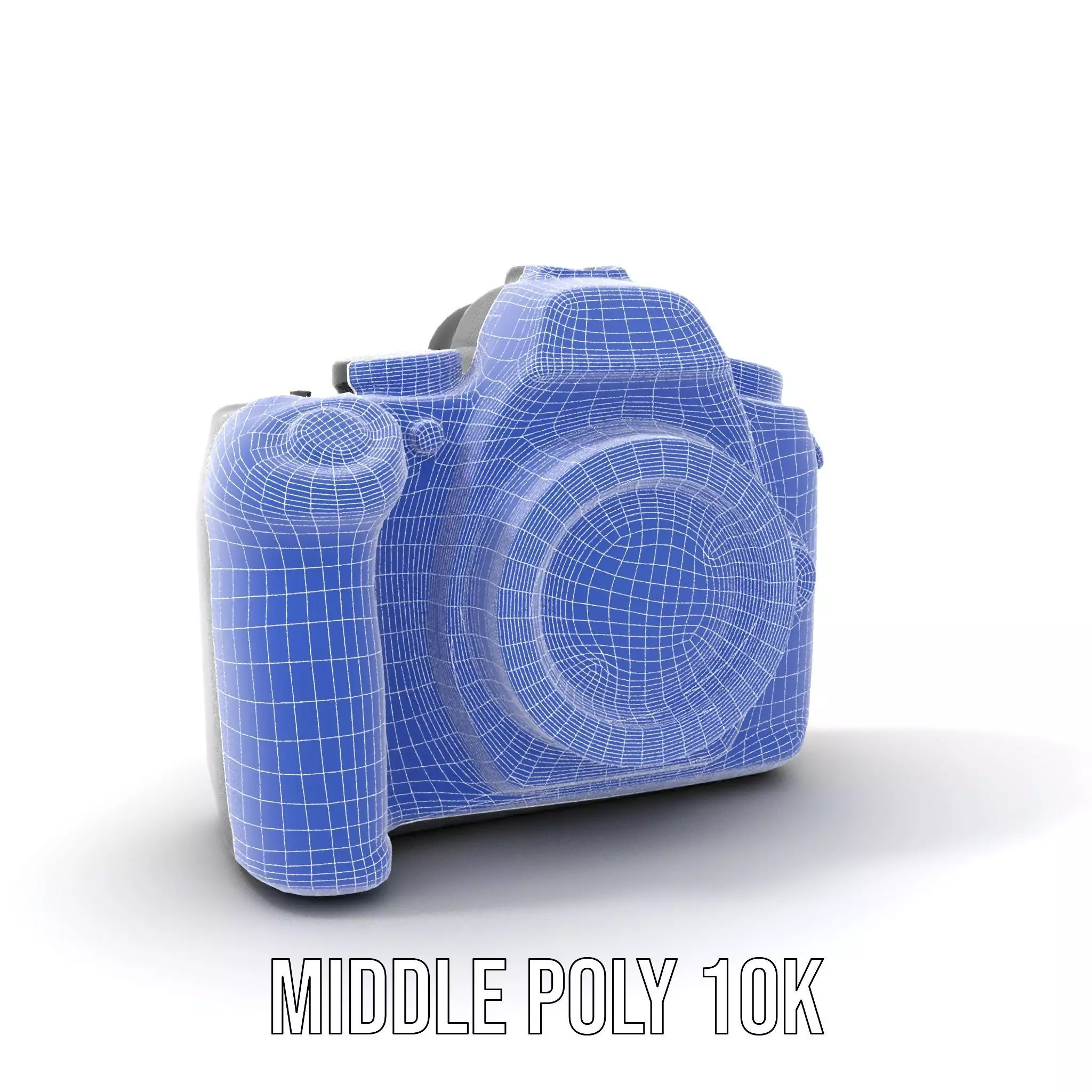 Professional Camera Black model pack Low-poly 3D model_27