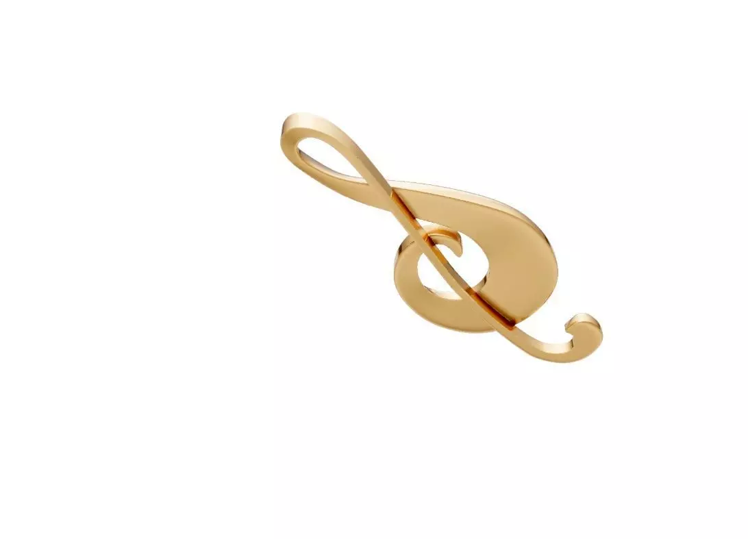 Sol -G clef 3D print model_10