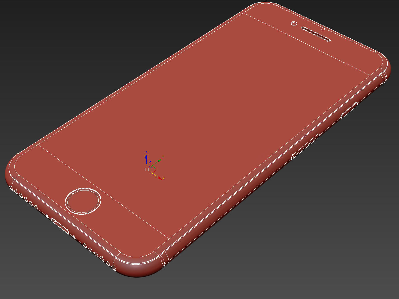 iPhone 7 Collection - Element3D 3D model_7
